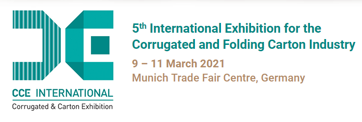 CCE International 2021 | 德国瓦楞展的通知